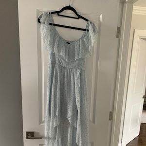 Abercrombie blue floral dress